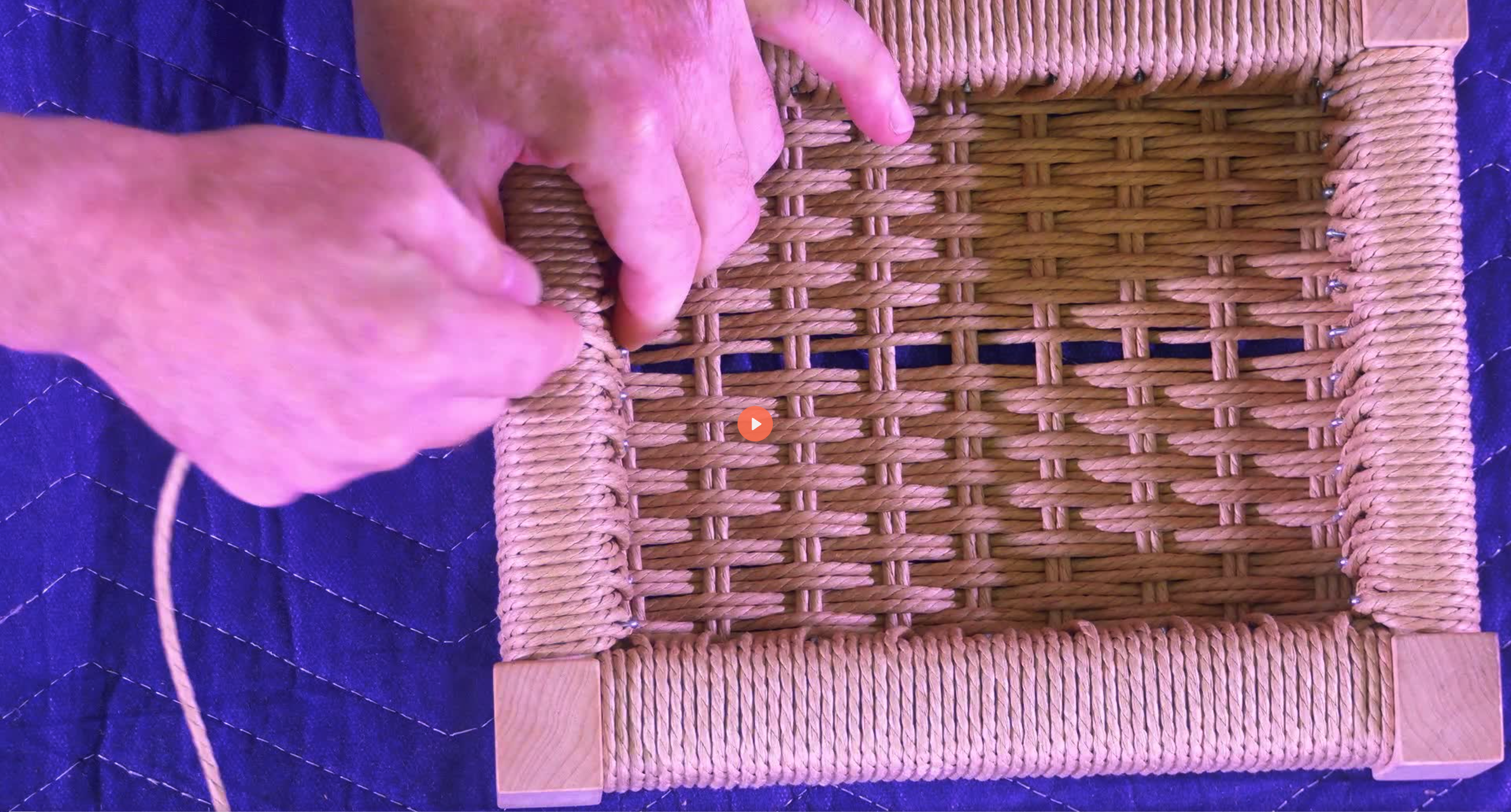 Weaving with Danish Cord